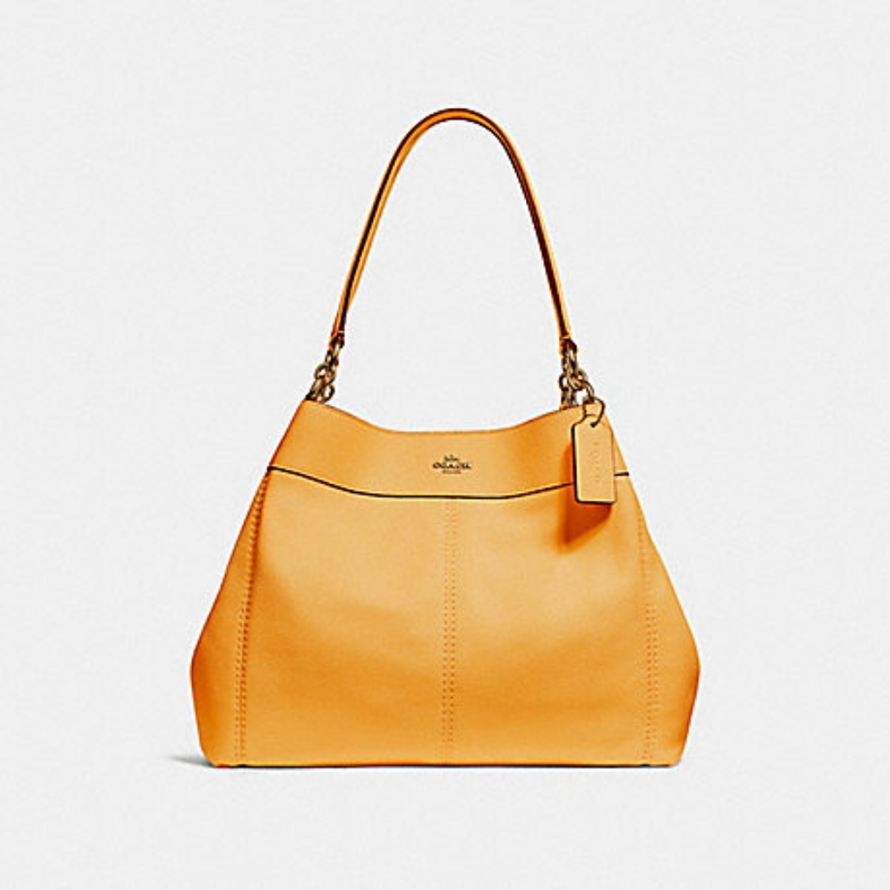 EUC Coach Large Lexy Squash Leather Shoulder Bag